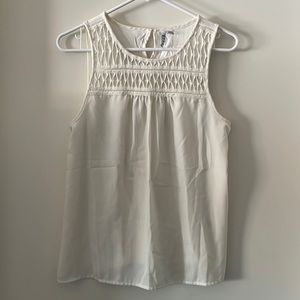 Elle Detailed Blouse Tank